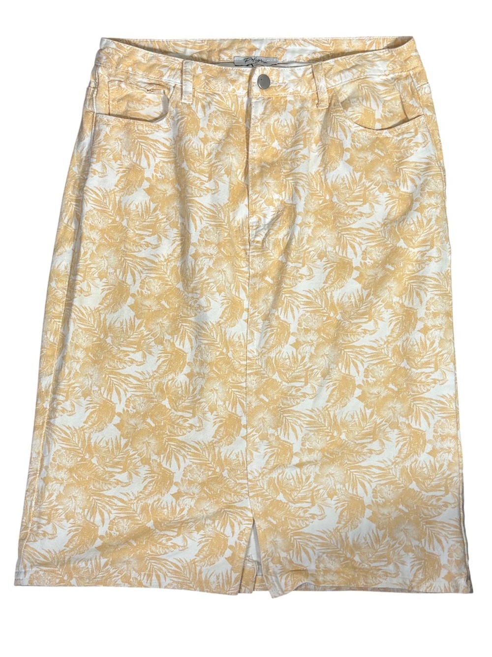 Polagram Y2K Tropical Hawaiian Floral Mini Skirt Size L